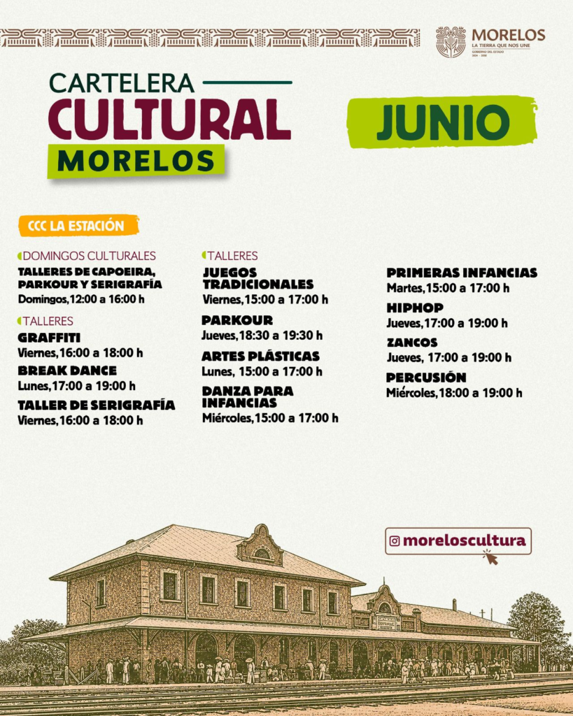 Centro Cultural Comunitario La Estación reabre sus espacios rehabilitados y fortalece la vida cultural de Cuernavaca 21 image 1