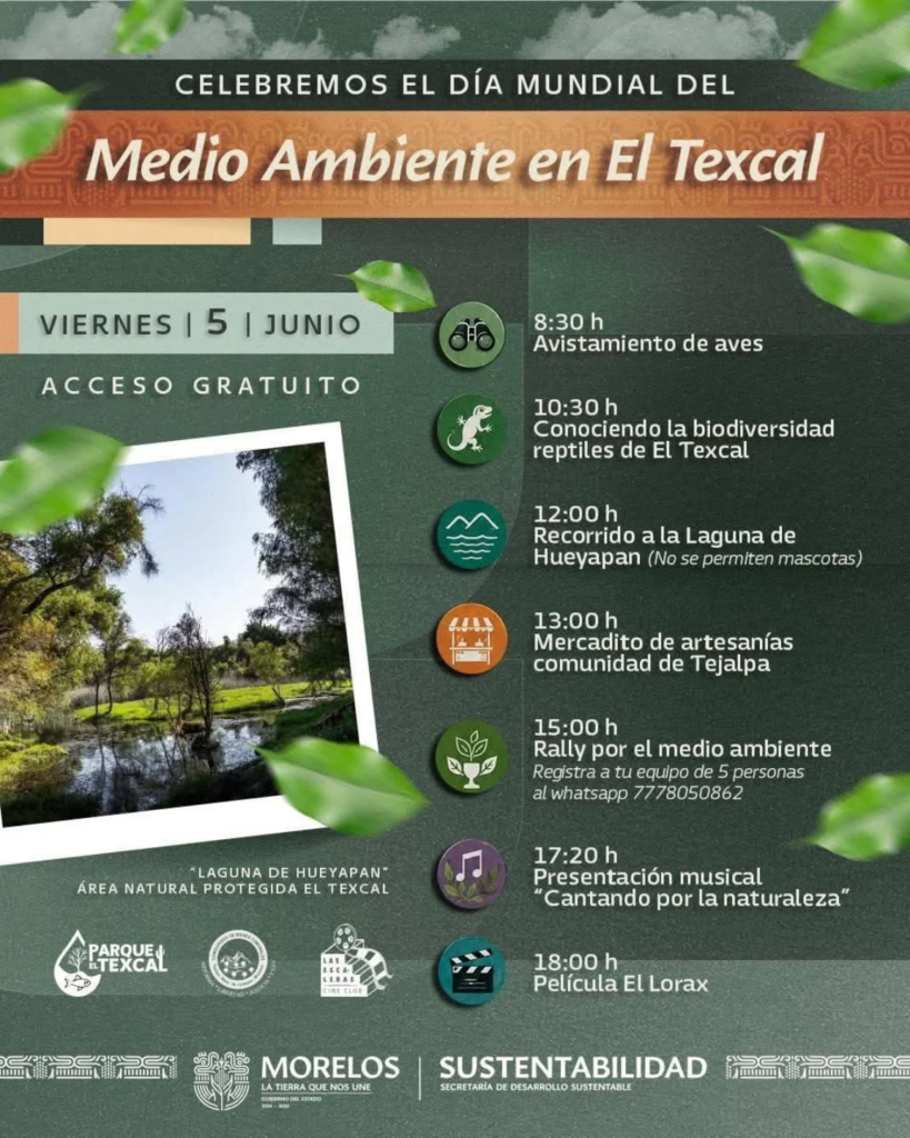 Parque Estatal El Texcal celebrará el Día Mundial del Medio Ambiente con actividades gratuitas para toda la familia 18 image 4