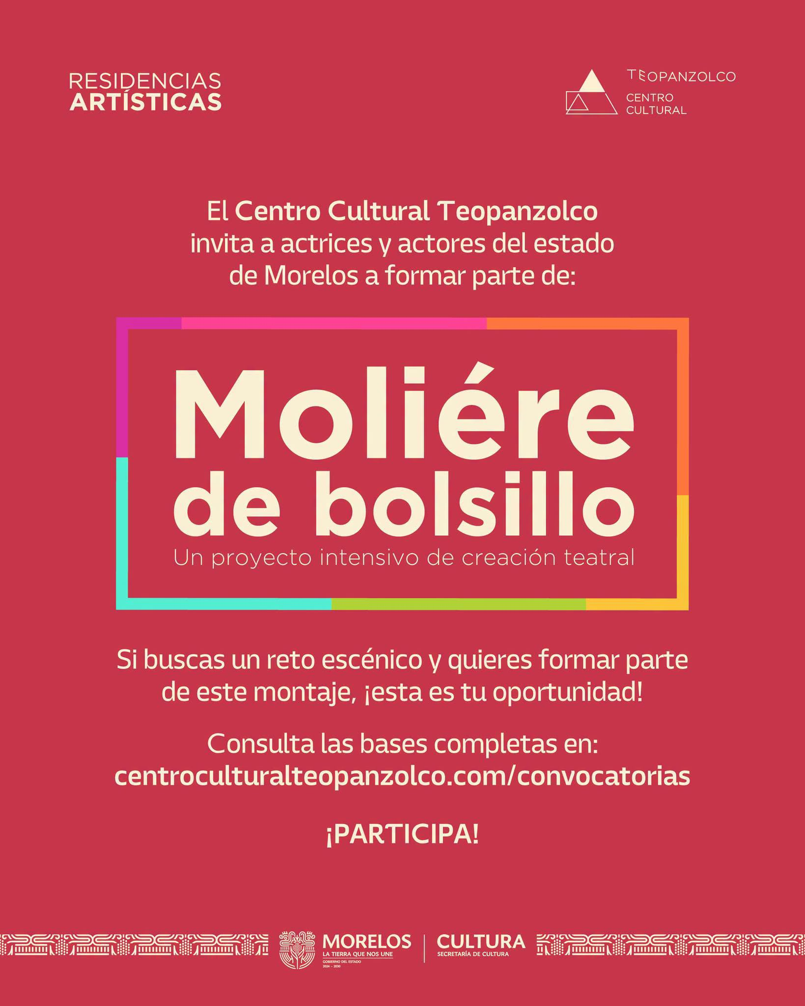 Centro Cultural Teopanzolco abre convocatoria para integrar el elenco de Molière de bolsillo 23 image 10