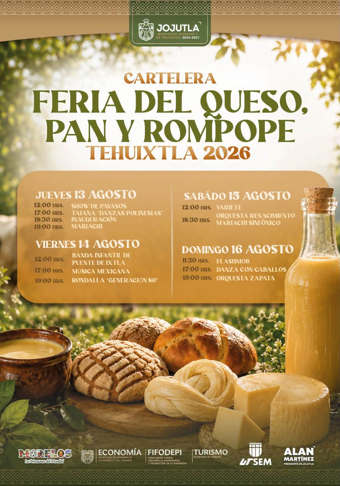 Tehuixtla se prepara para celebrar la décima Feria del Queso, Pan y Rompope 2026 28 image 31