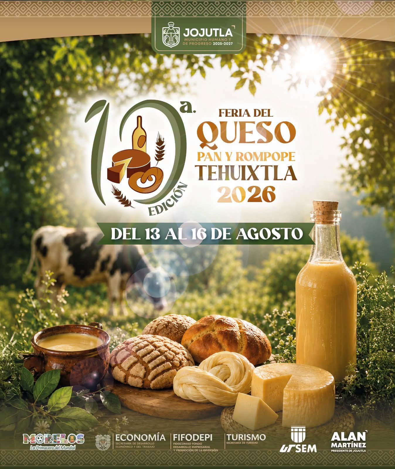 Tehuixtla se prepara para celebrar la décima Feria del Queso, Pan y Rompope 2026 30 image 32